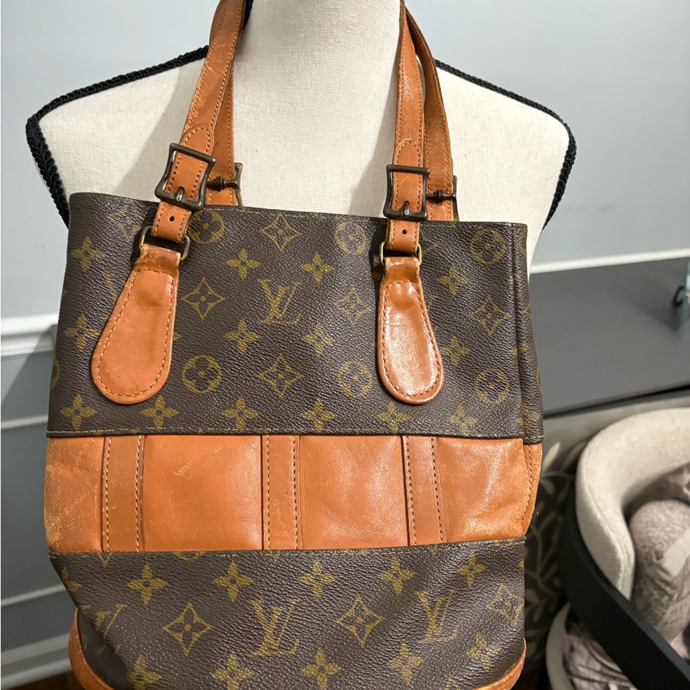 Louis Vuitton Black and Brown Interior Bag